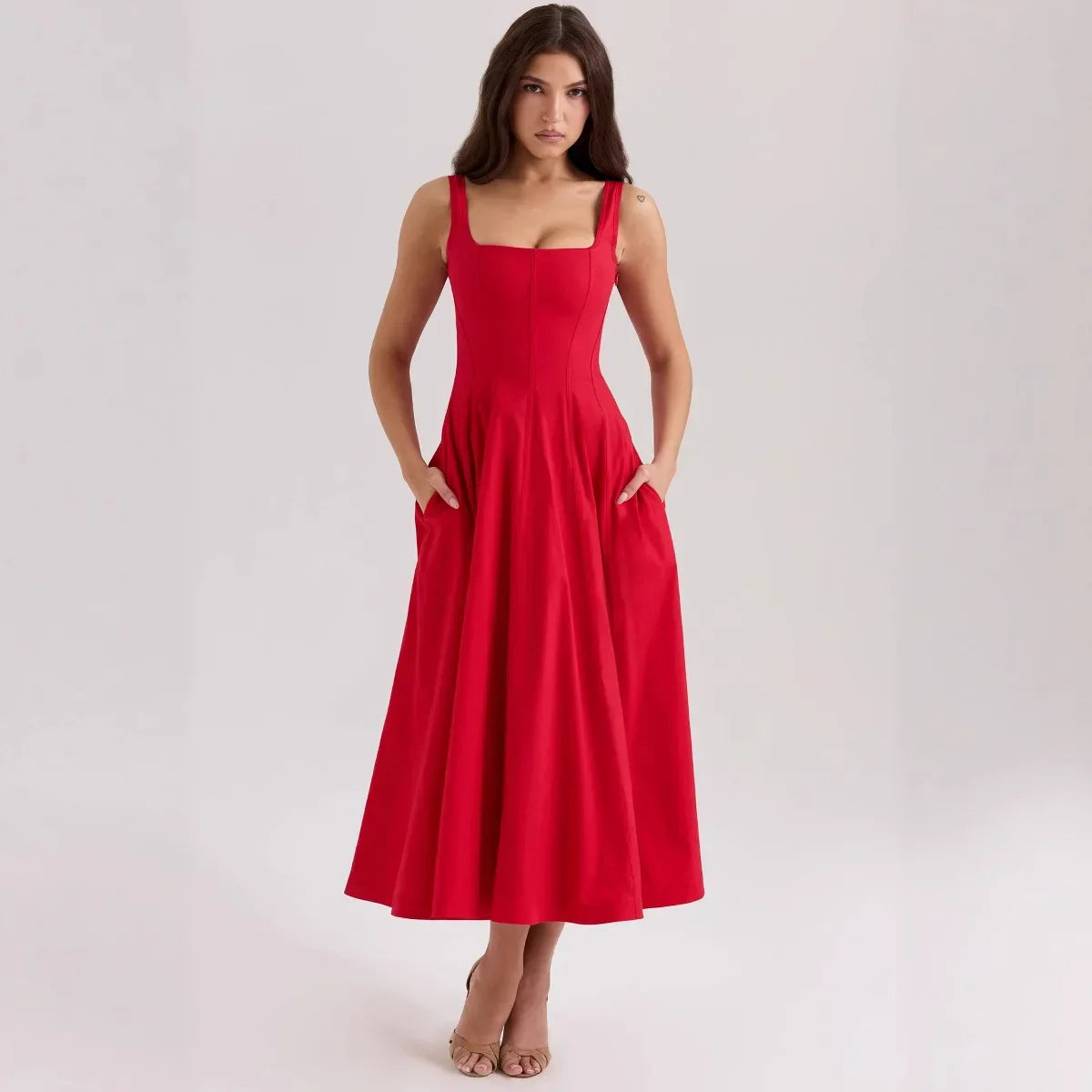 Vestido jardinera princesa