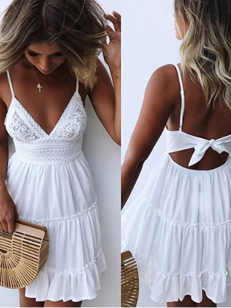 Vestido blanco verano