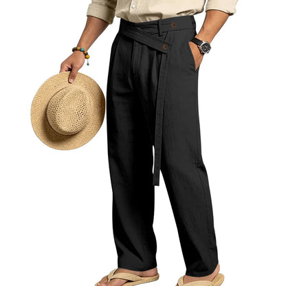Pantalones Lino, Estilo Italiano Nápoles