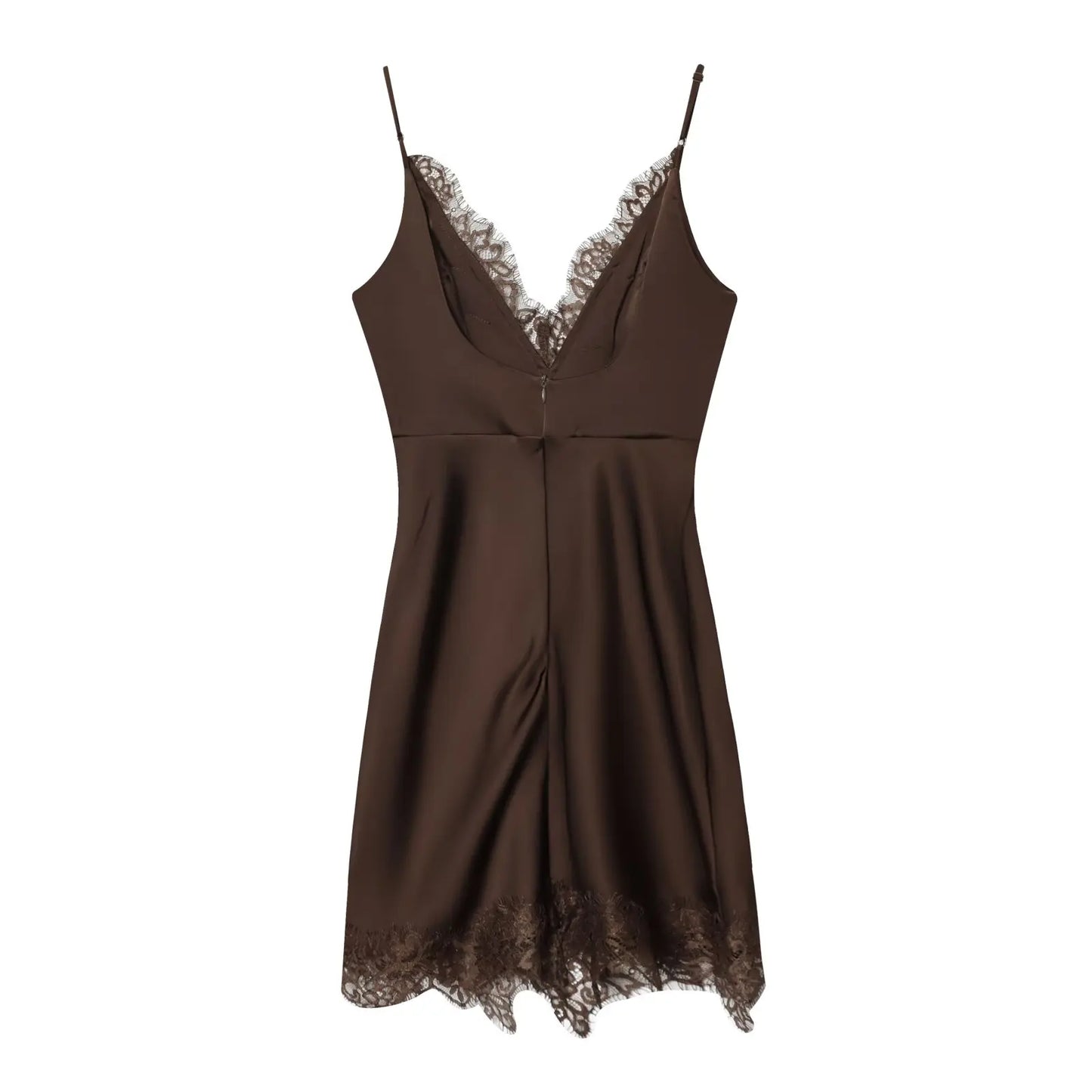 Vestido camisola con elegante y sexy a la moda