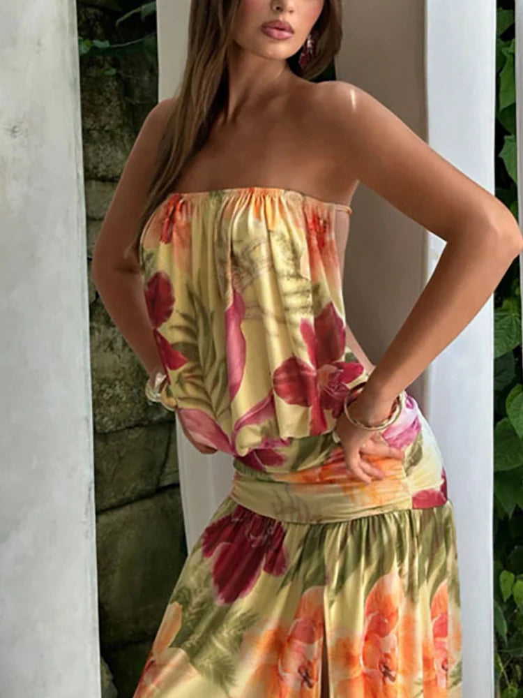 Vestido largo vacaciones