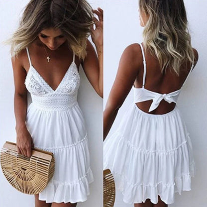 Vestido blanco verano