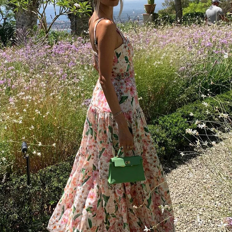 Vestido kayros floral elegante