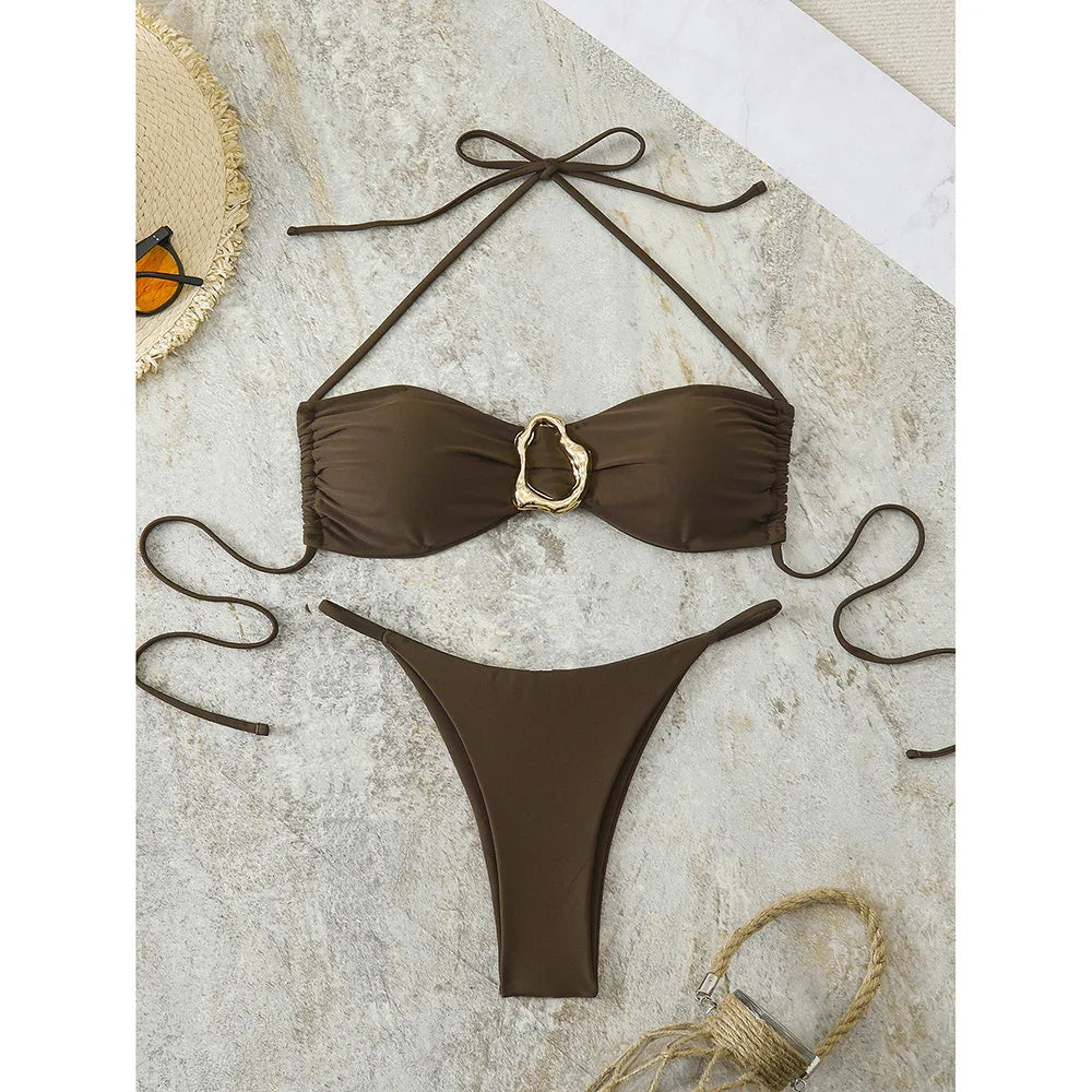 Bikini santorine sexy vacaciones
