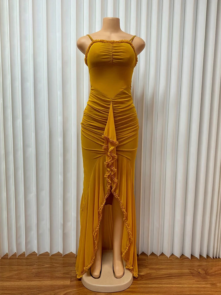 Vestido largo elegante sexy