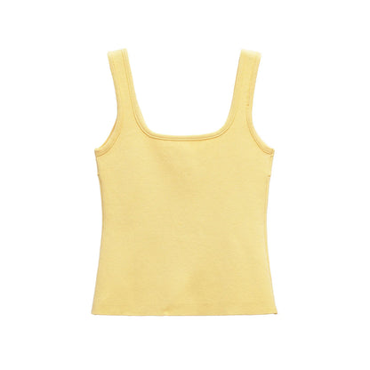 chaleco pequeño top con tirantes