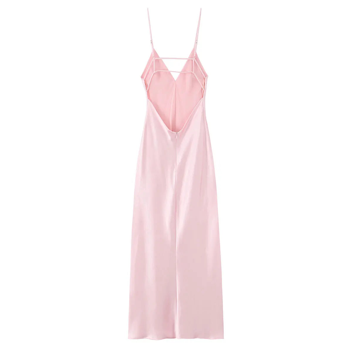 Vestido saten elegante sexy