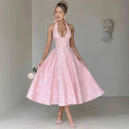 Vestido reina escotado