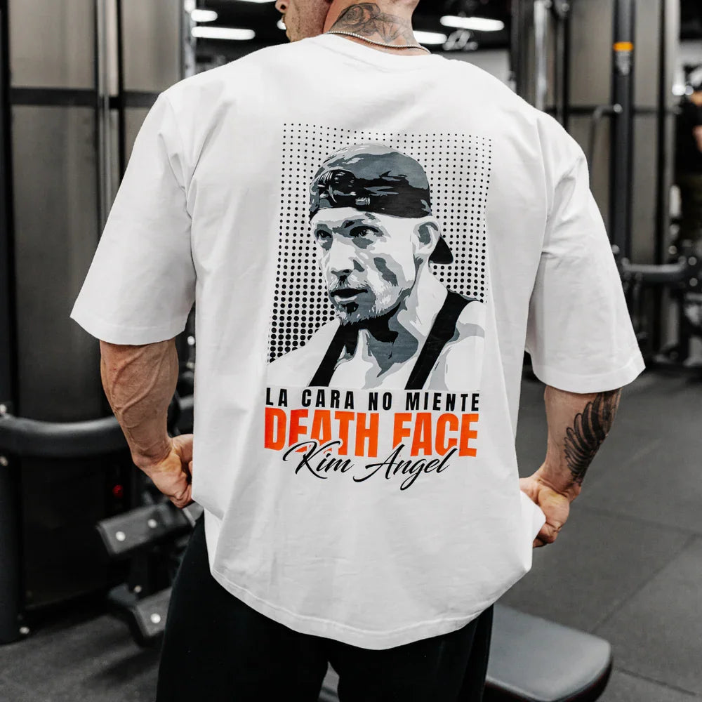 Camiseta de algodón para informal para gimnasio