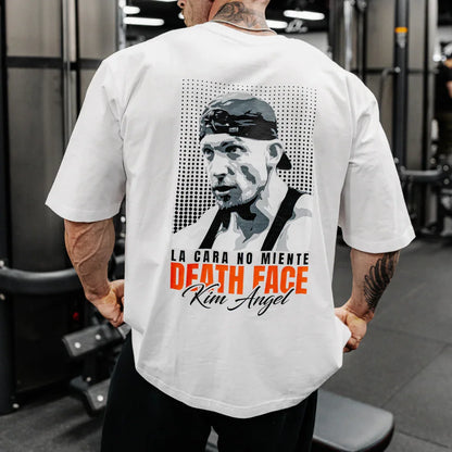 Camiseta de algodón para informal para gimnasio
