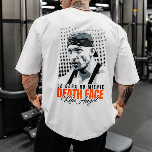 Camiseta de algodón para informal para gimnasio