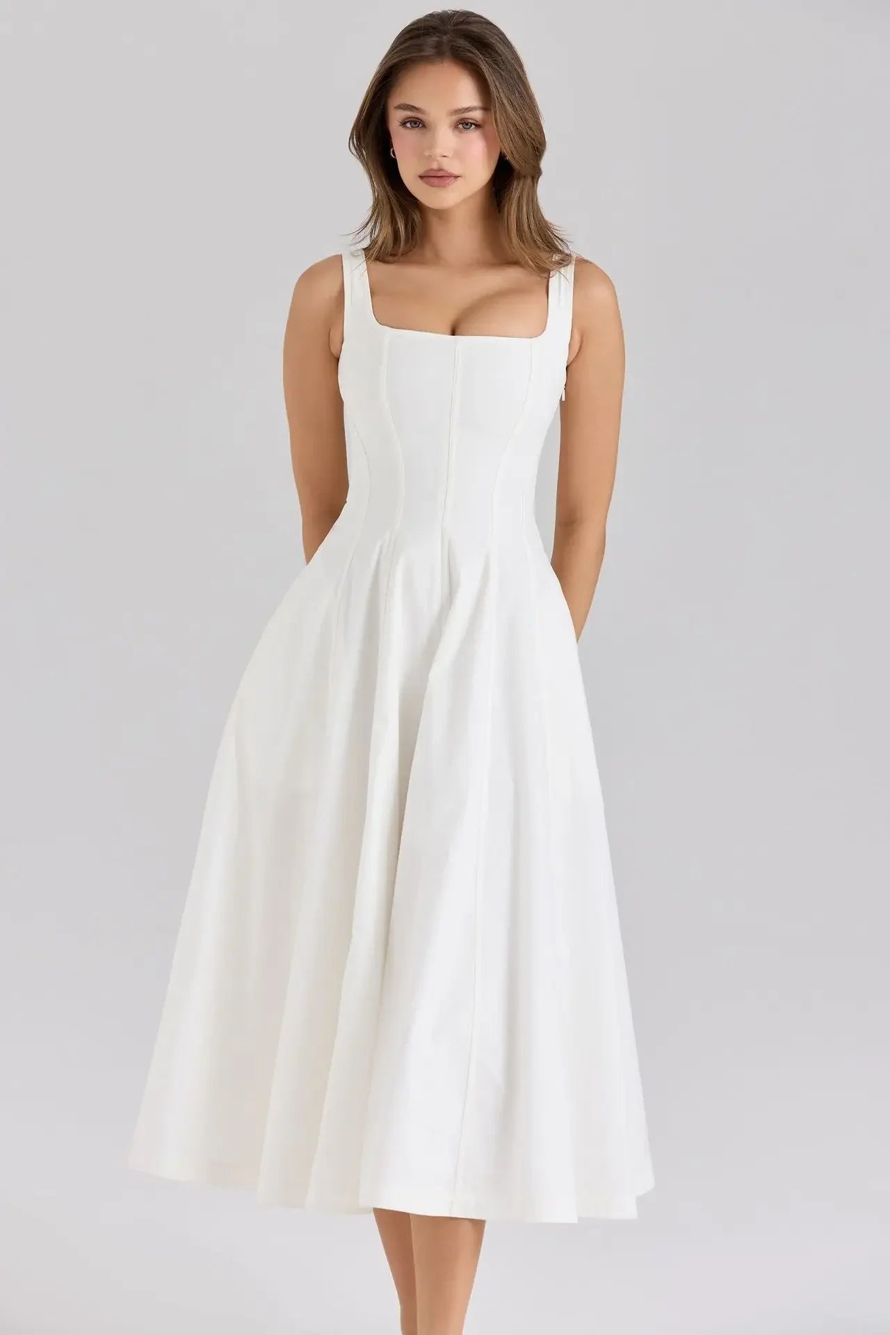 Vestido jardinera princesa