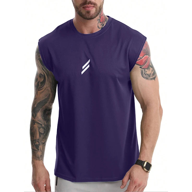 Camiseta deportiva sin mangas