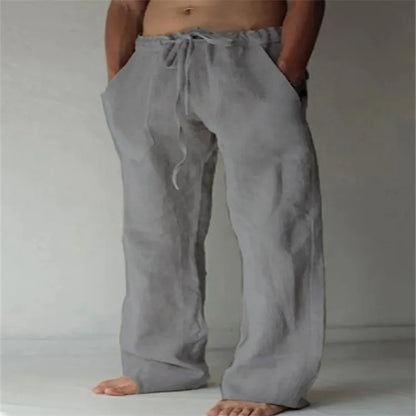 Pantalones de lino  algodón y lino
