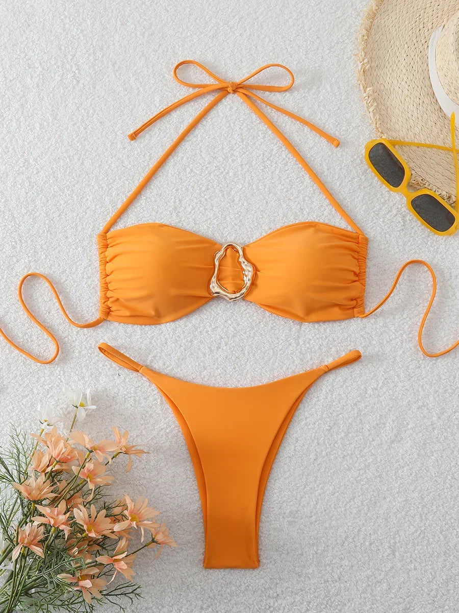 Bikini santorine sexy vacaciones