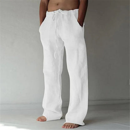 Pantalones de lino  algodón y lino