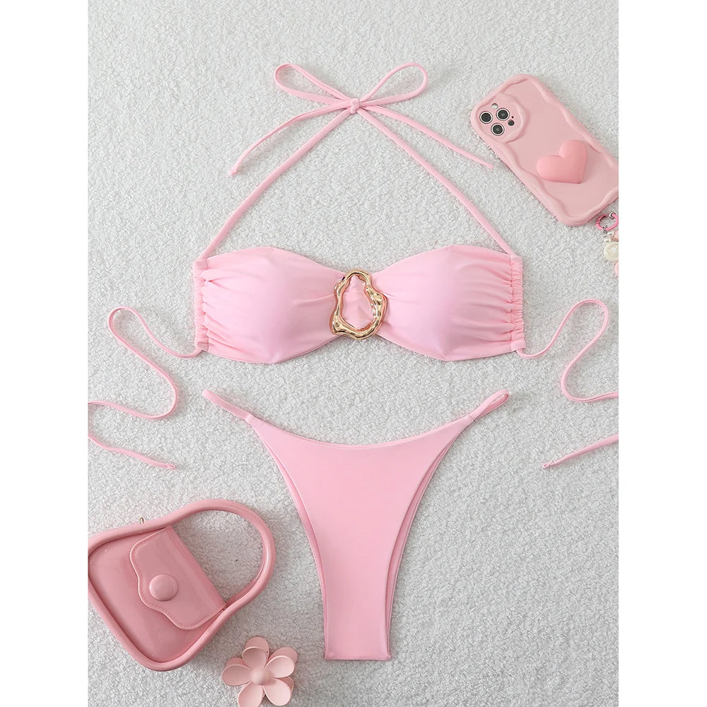 Bikini santorine sexy vacaciones