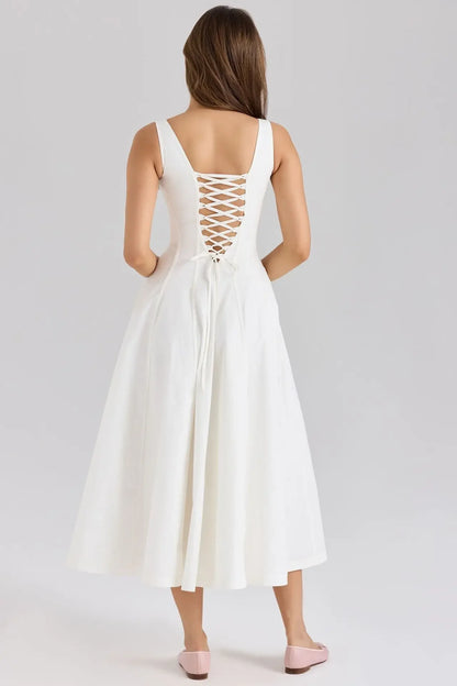 Vestido jardinera princesa