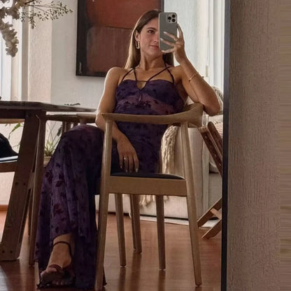 Vestido floral discreto elegante