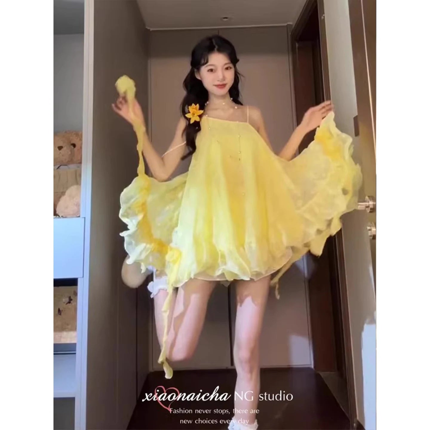 Vestido capri verano corto