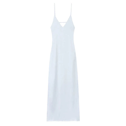 Vestido saten elegante sexy