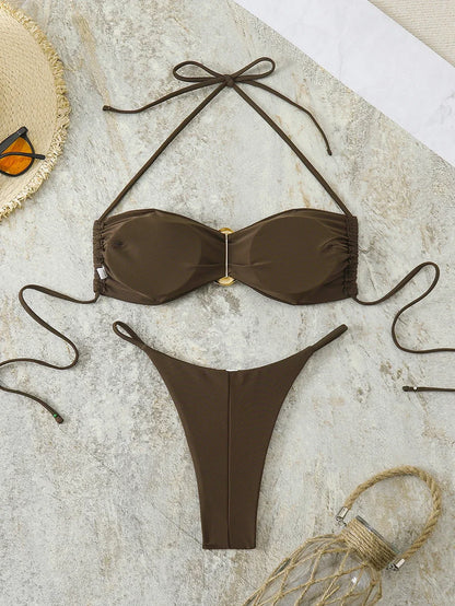Bikini santorine sexy vacaciones
