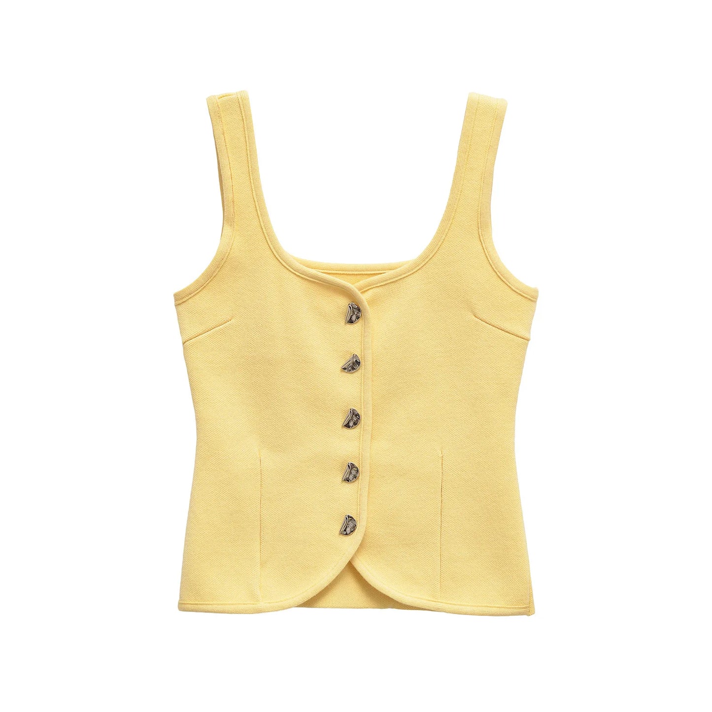 chaleco pequeño top con tirantes