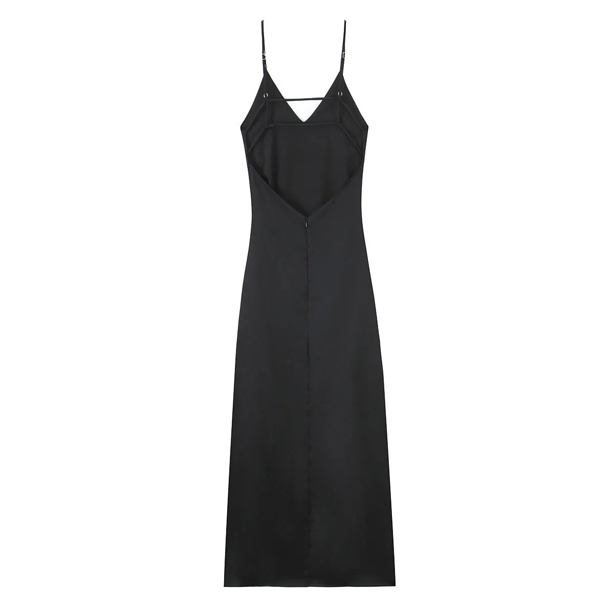 Vestido saten elegante sexy
