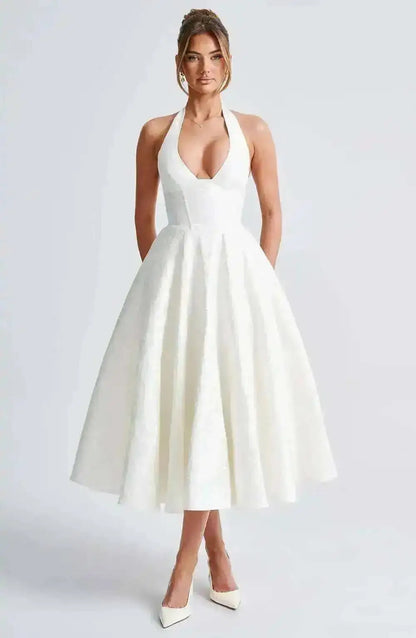 Vestido reina escotado