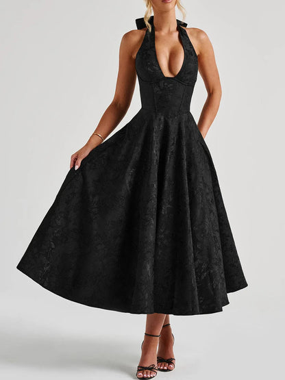 Vestido reina escotado