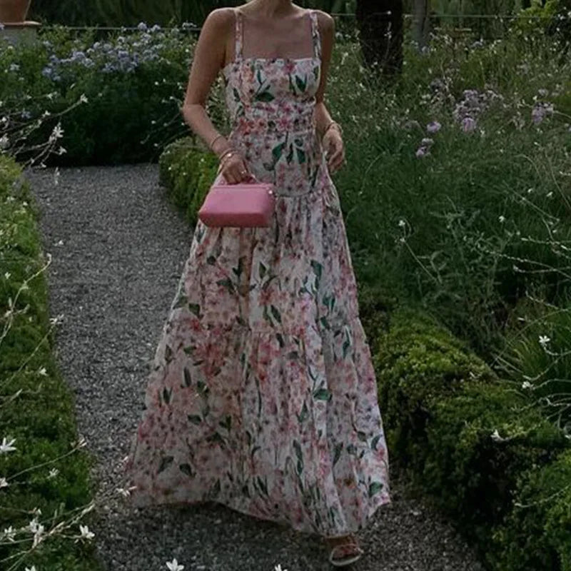 Vestido kayros floral elegante