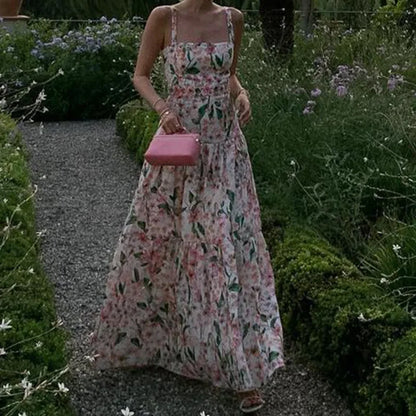 Vestido kayros floral elegante