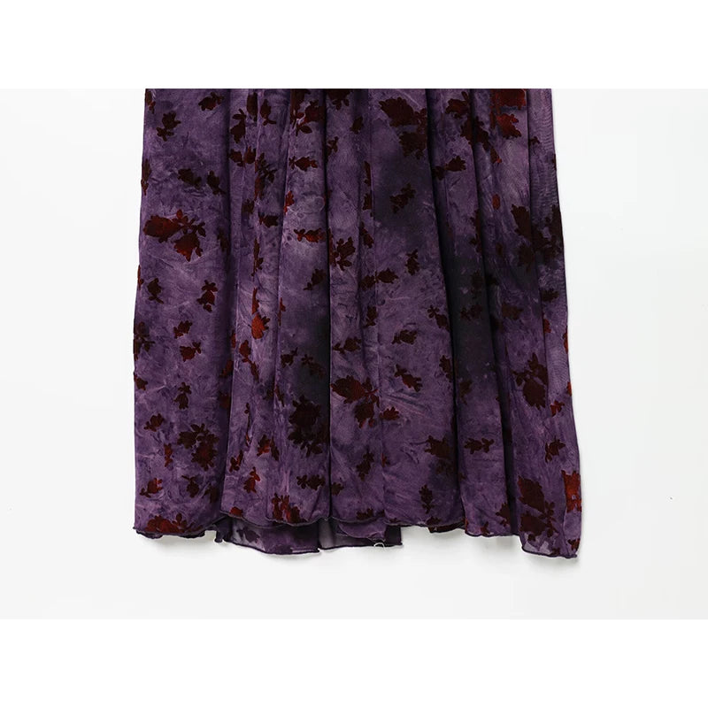 Vestido floral discreto elegante