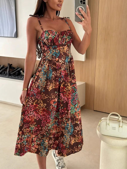 Vestido largo verano capri
