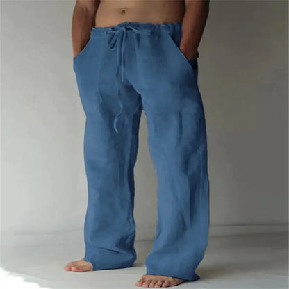 Pantalones de lino  algodón y lino