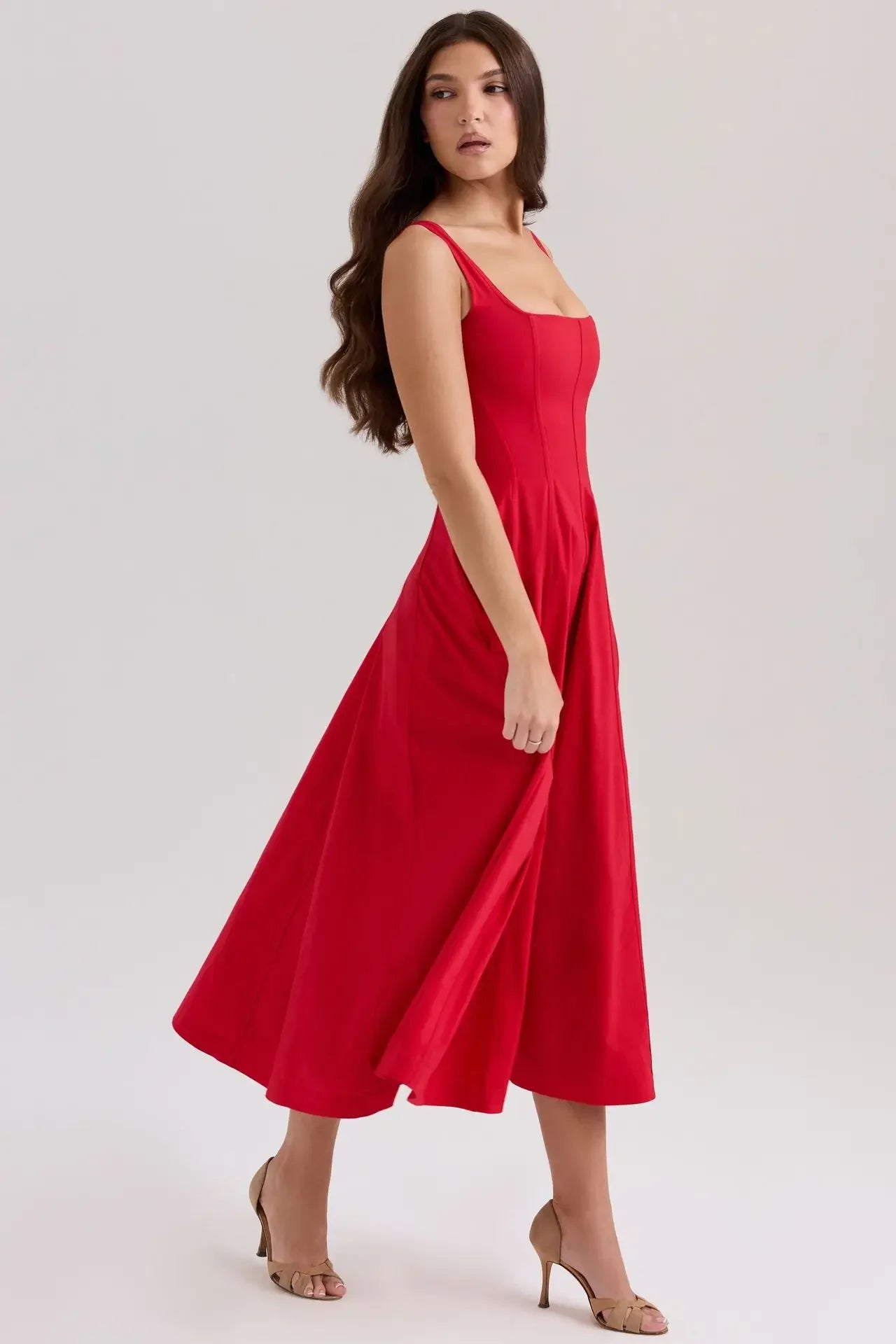 Vestido jardinera princesa