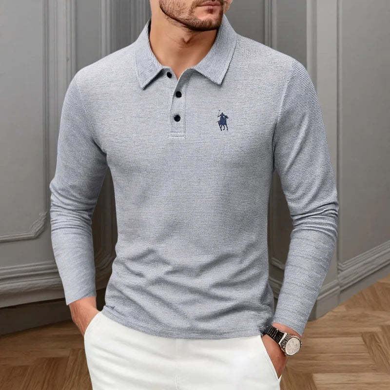 Camiseta Polo de Alta Gama, Bordada