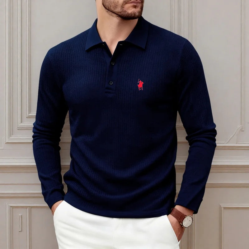 Camiseta Polo de Alta Gama, Bordada