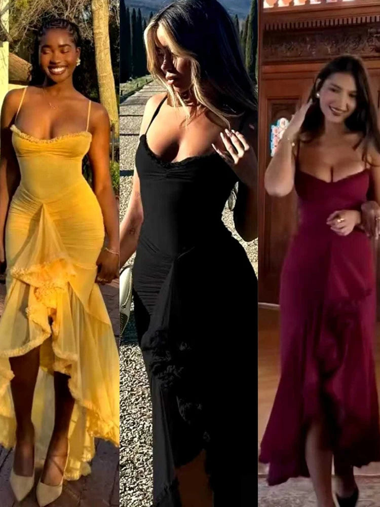 Vestido largo elegante sexy