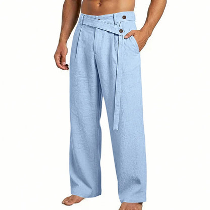 Pantalones Lino, Estilo Italiano Nápoles