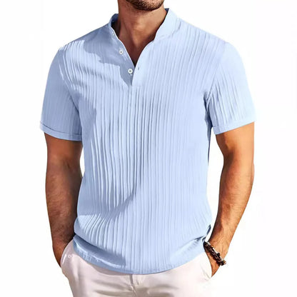 Camisa hawaiana Retro de algodón y lino