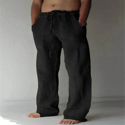 Pantalones de lino  algodón y lino