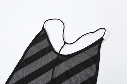 Vestido elegante espalda descubierta sexy