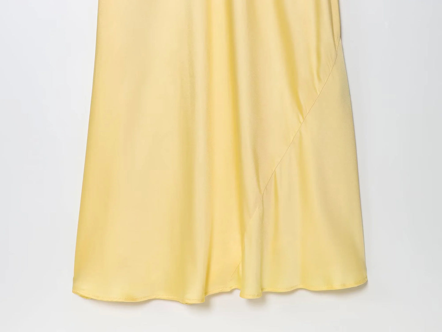 vestido con volantes Casual ajustado sin mangas Midi