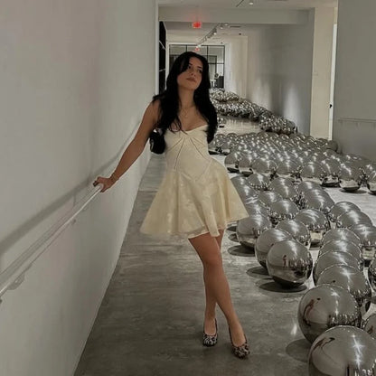 Vestido de lino elegante