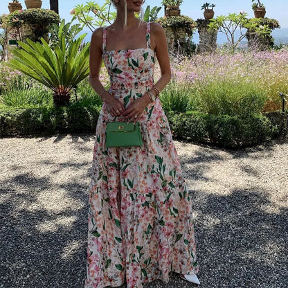 Vestido kayros floral elegante