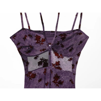 Vestido elegante morado