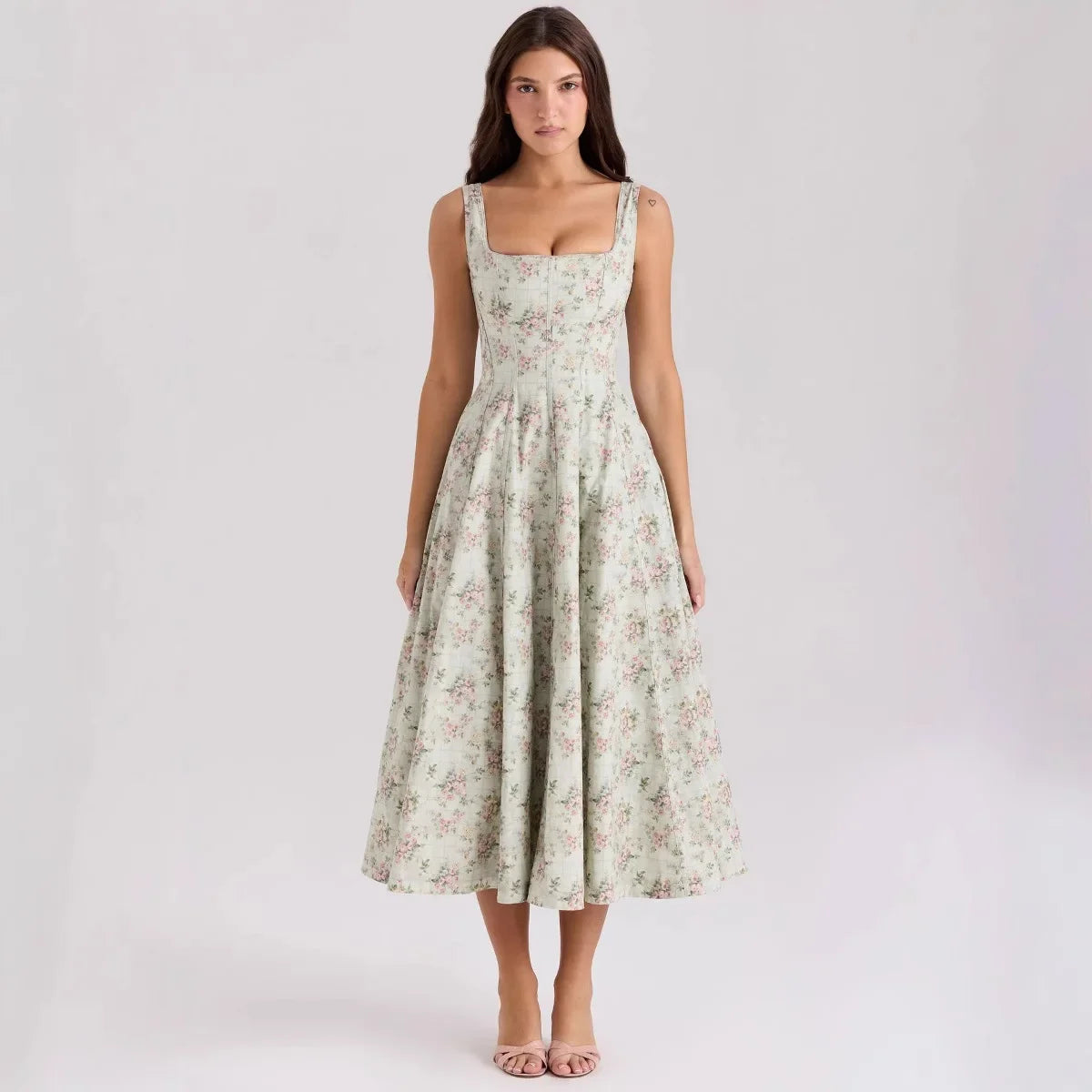 Vestido jardinera princesa