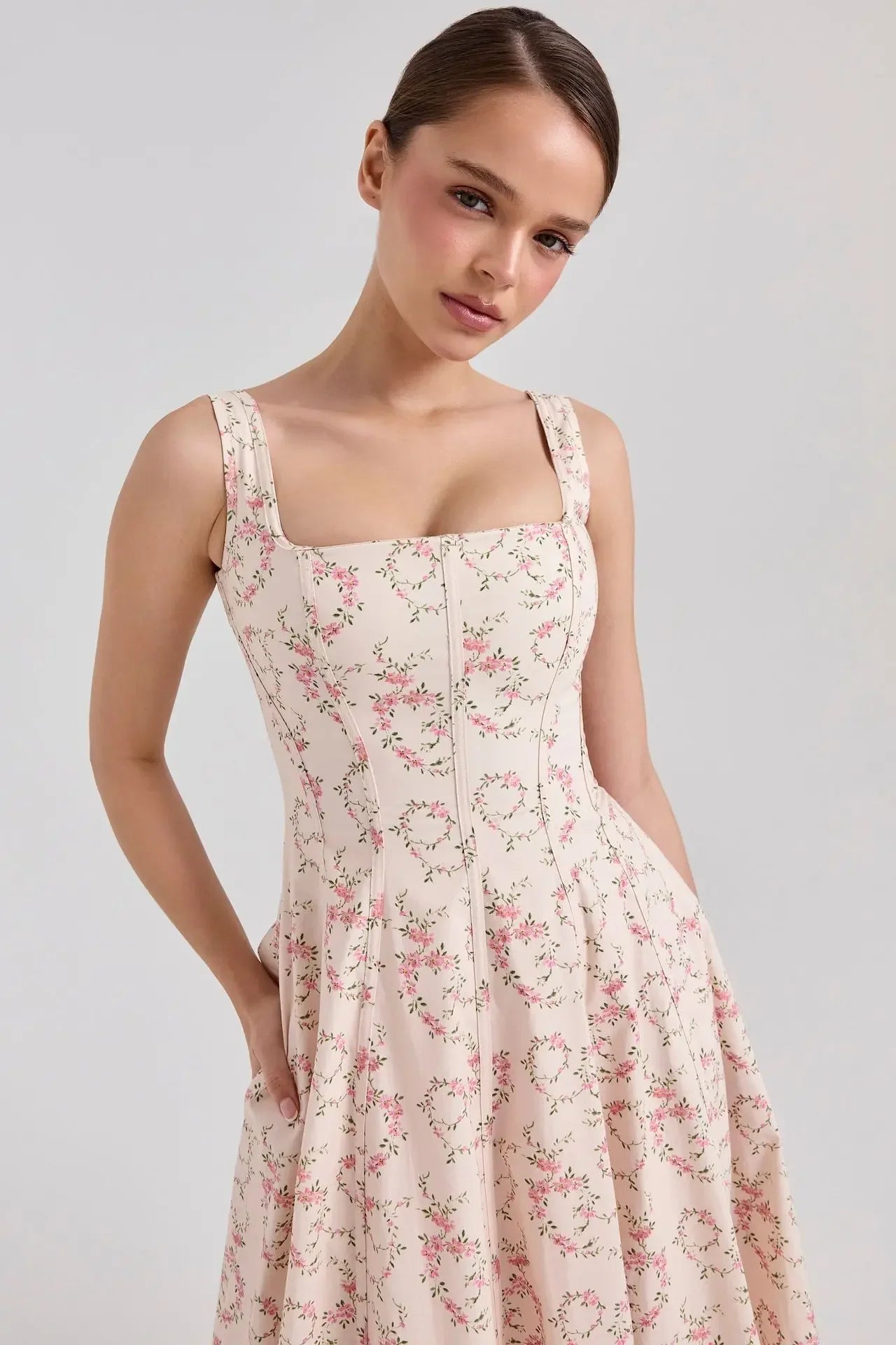 Vestido jardinera princesa