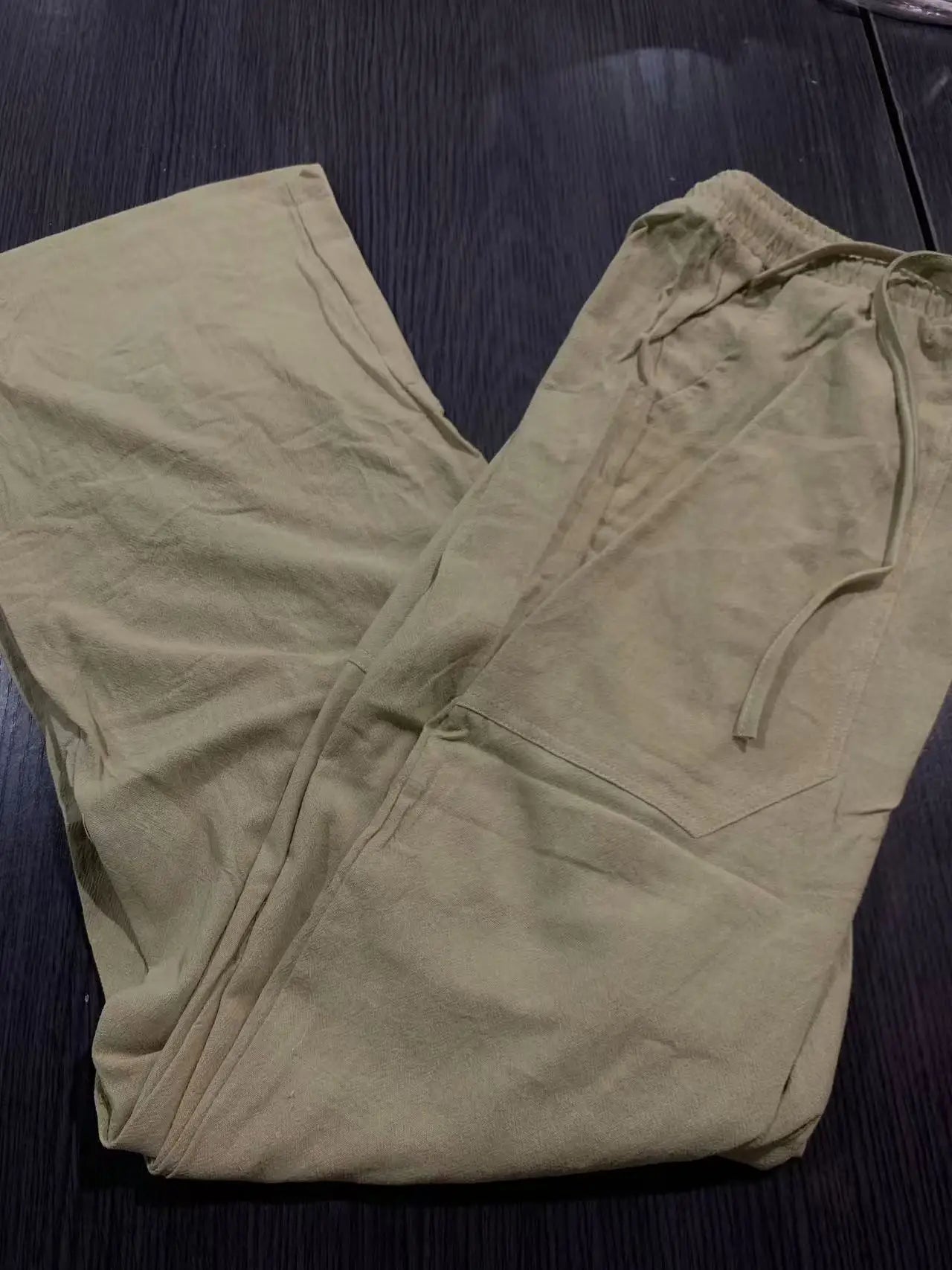 Pantalones de lino  algodón y lino
